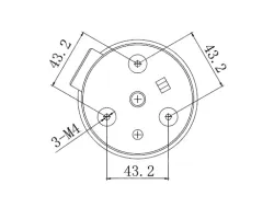 Small warning lightsLTE-1083 DC12V Red