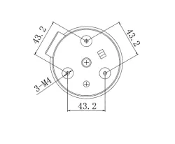 Small warning lightsLTE-1082 AC110V Red